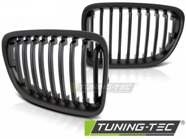 Upgrade Sportgrill Nieren für BMW X1 E84 09-12 matt schwarz
